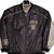 Vintage NFL Los Angeles Raiders Leather Jacket 1990S Size XL 