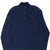 Vintage Polo Ralph Lauren Navy Blue Quarter 1/4 Zip Sweater 1990S Size XL