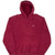 Vintage Nike Classic Swoosh Red Burgundy Hoodie Sweatshirt 2000S Size Large