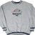 Front of gray 1997 World Series sweatshirt with Cleveland Indians and Florida Marlins embroidery