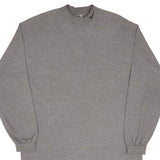 Vintage Nike Long Sleeve Turtle Neck Dark Grey Heavy Weight Tee Shirt 1990S Size XL Made In Usa