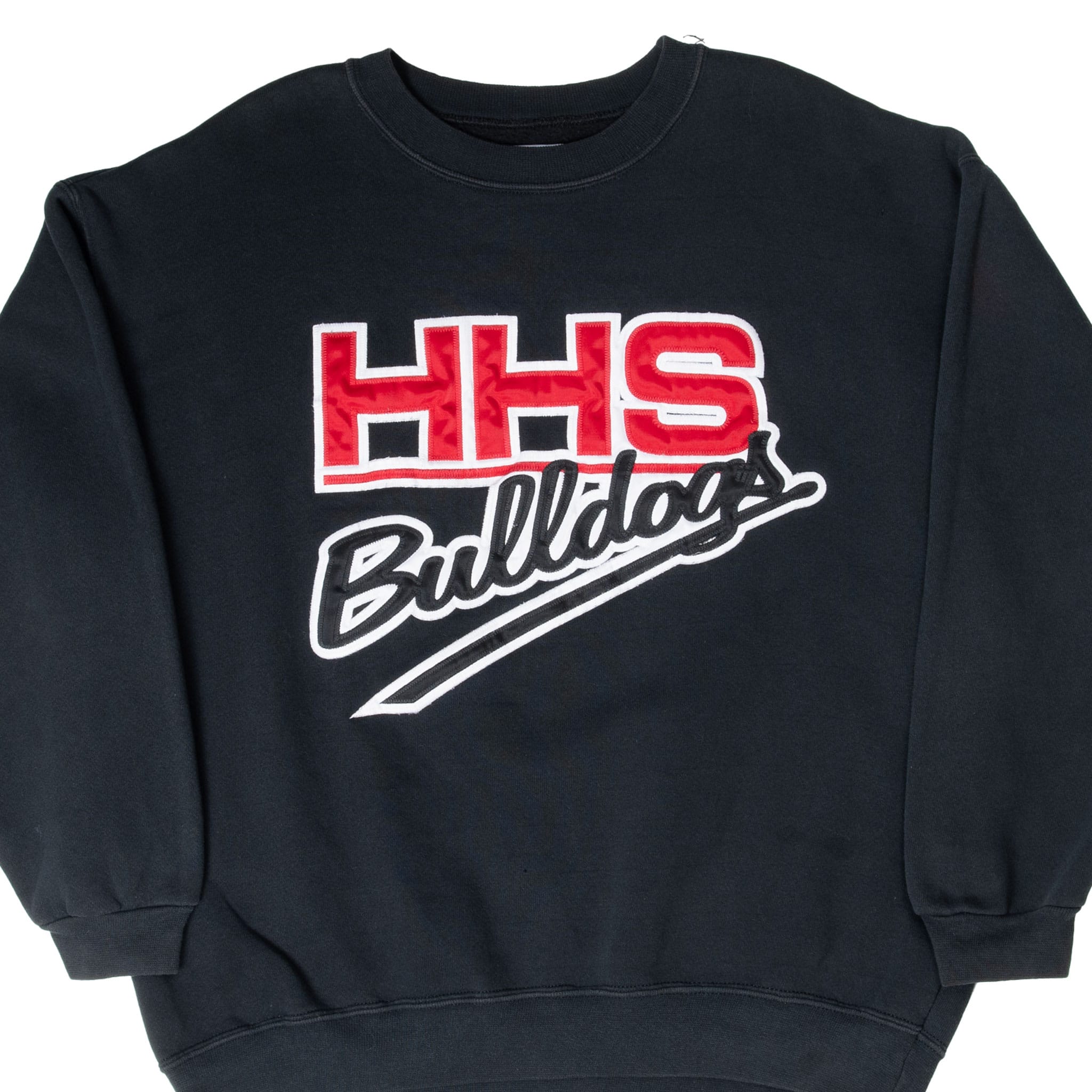 VINTAGE HIGHLAND HIGH SCHOOL BULLDOGS 1990S SWEATSHIRT LARGE MADE IN USA