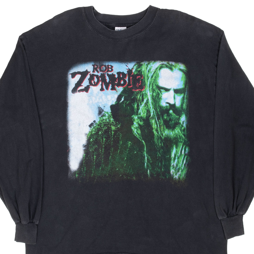 VINTAGE ROB ZOMBIE TOUR 2002 LONG SLEEVE TEE SHIRT SIZE XL
