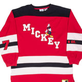 Vintage Disney Mickey Mouse 1990S Red Long Sleeve Tee Shirt Size XL