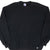 Vintage Russell Athletic Black Blank Sweatshirt 1990S Size Large Made In Usa