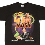 Bootleg Tee Shirt The Mask Jim Carrey Cameron Diaz Size XL Single Stitch