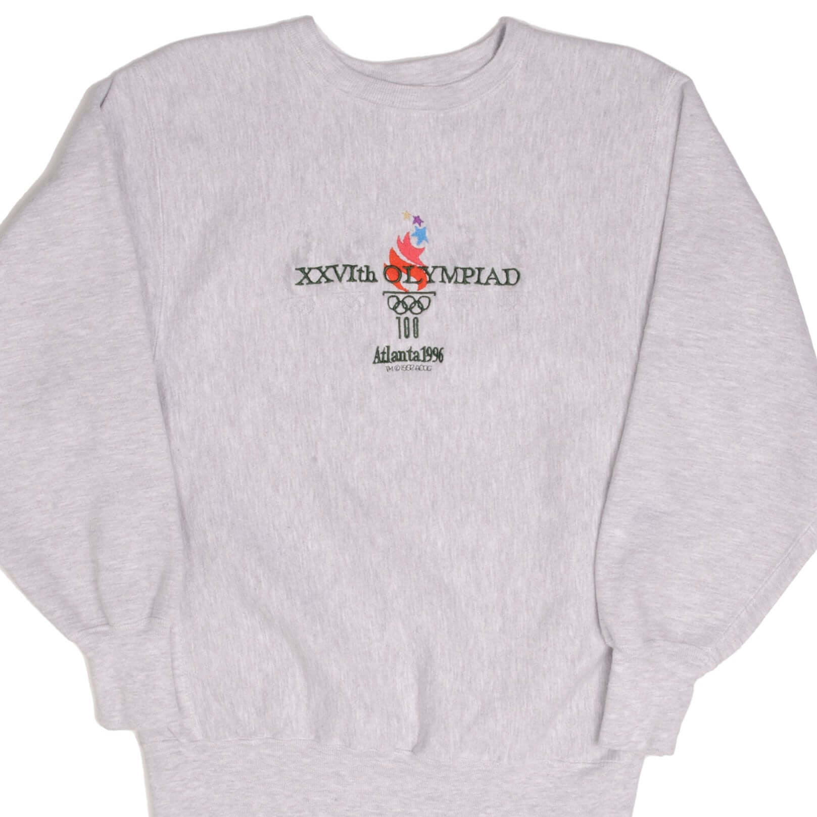 Vintage Champion Reverse Weave Olympic Games Atlanta 1996 Sweatshirt Size Large Made In USA