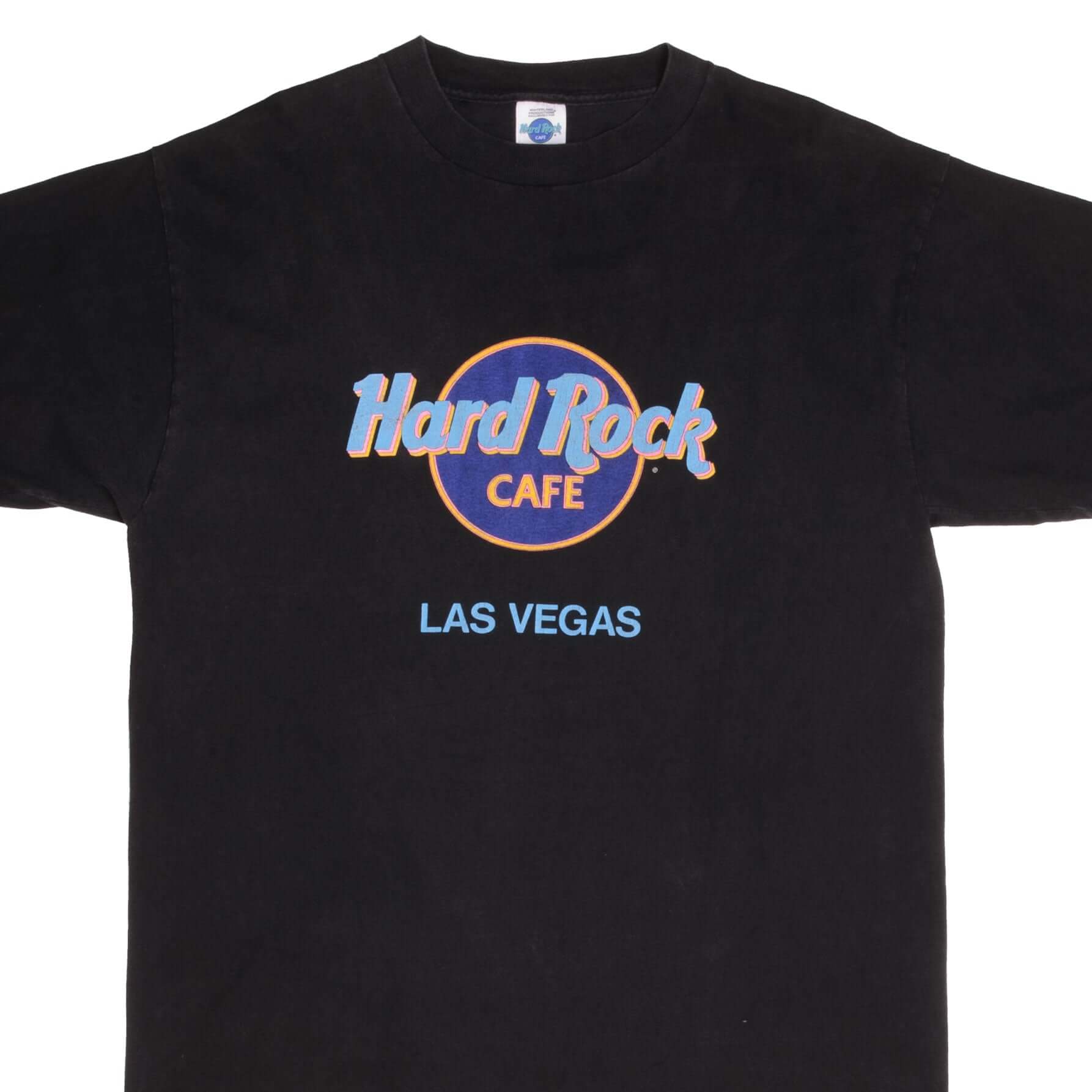 Vintage Hard Rock Cafe Las Vegas Tee Shirt 1990S Size XL Made In USA
