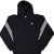 Vintage Adidas Black Hooded Track Jacket 1990S Size Small Made In USA