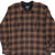 Vintage Cc Filson Brown Black Plaid Wool Flannel Shirt 2000S Size 2Xl