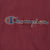 Vintage Champion Spellout Reverse Weave Burgundy Sweatshirt 1990S Size Large Made In Usa