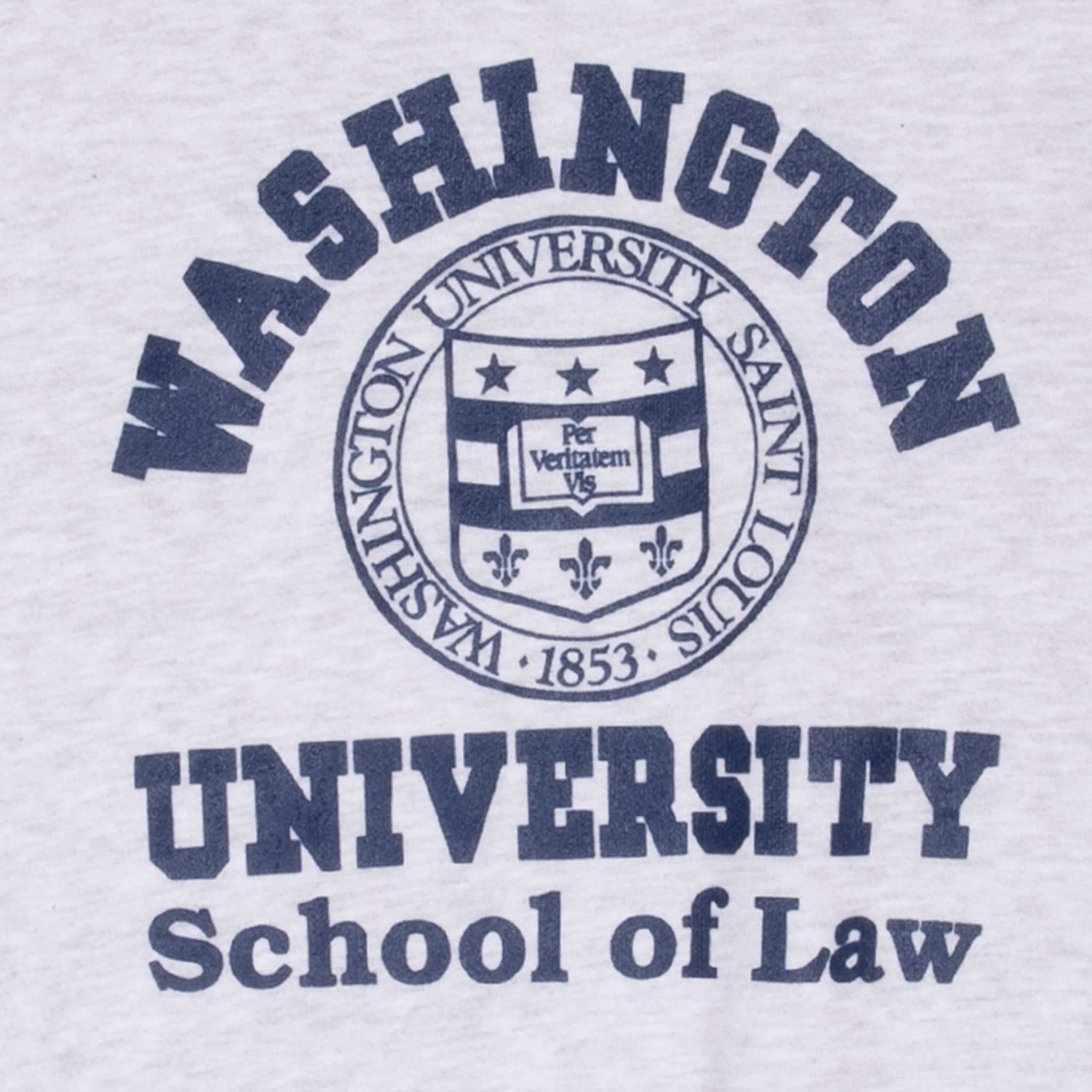 Vintage University Of Washington Law School Sweatshirt 1990S Size 2XL Made In USA