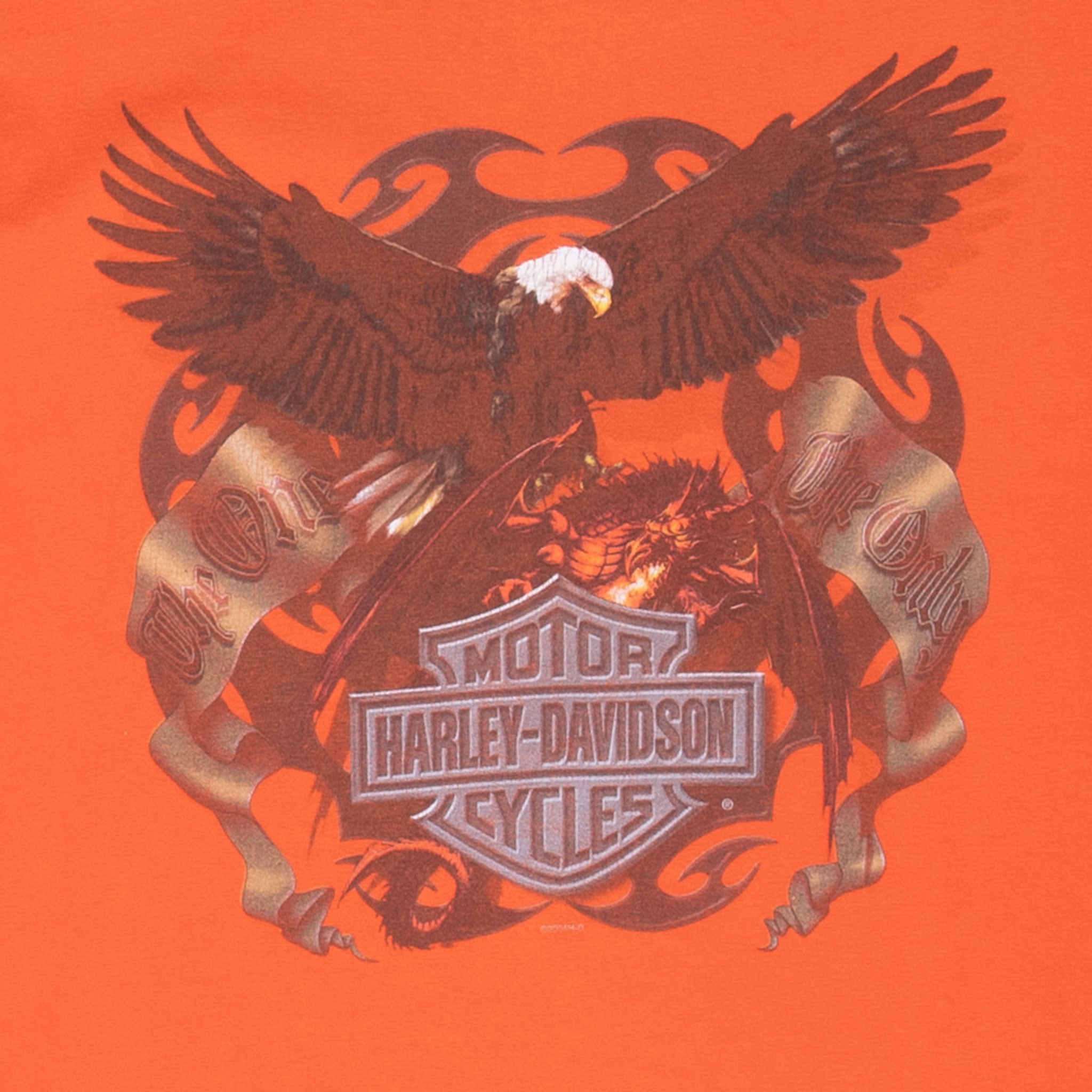 Vintage Harley Davidson Las Vegas Long Sleeve Tee Shirt 2002 Size Large