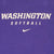 Vintage Nike Washington Softball Purple Tee Shirt 2000S Size Medium