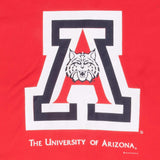 Vintage Ncaa University Of Arizona 1990S Tee Shirt Size 2XL Made In Usa With Single Stitch Sleeves