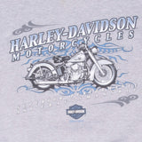 Vintage Harley Davidson Hampton New Hampshire 2003 Grey Sweatshirt Size XL