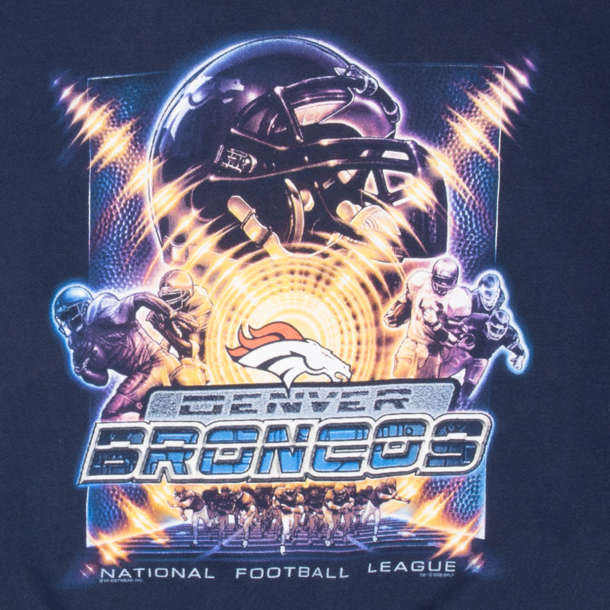 Vintage Nfl Denver Broncos 2000 Sweatshirt Size 2XL