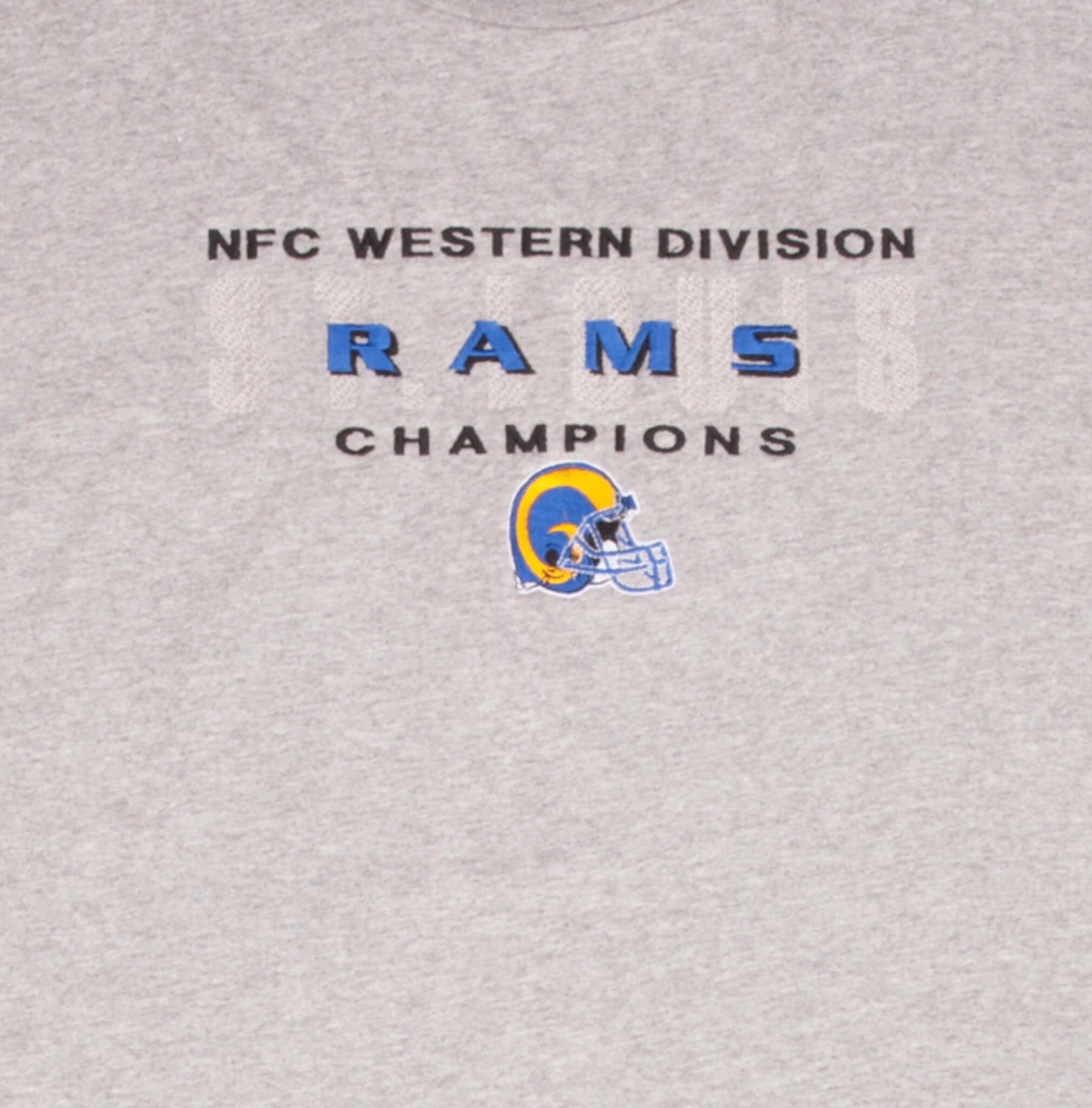 Vintage Nfl St Louis Rams Nfc Champions 1990S Tee Shirt Size XL