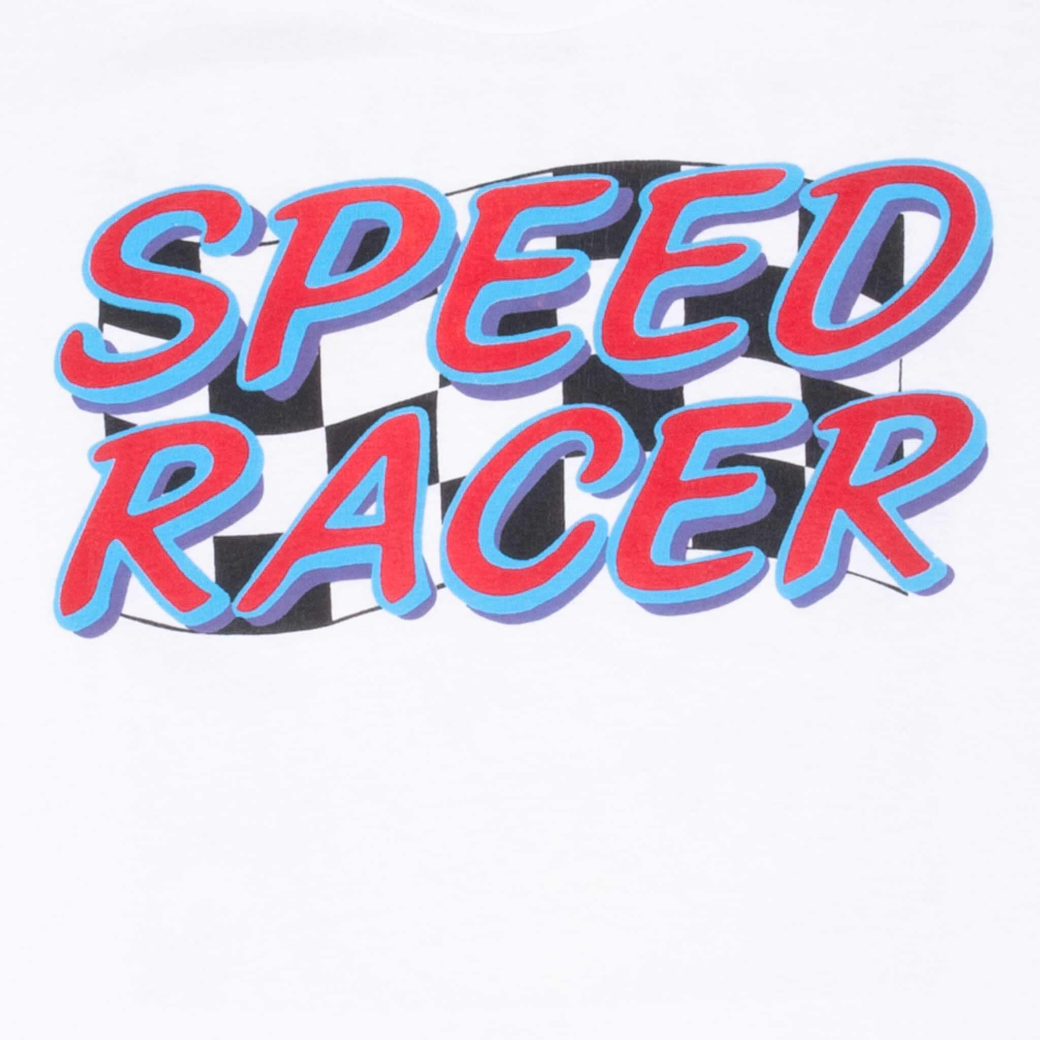 Vintage Speed Racer Wanted For Speeding Early 1990S Tee Shirt Size Large Made In Usa With Single Stitch Sleeves