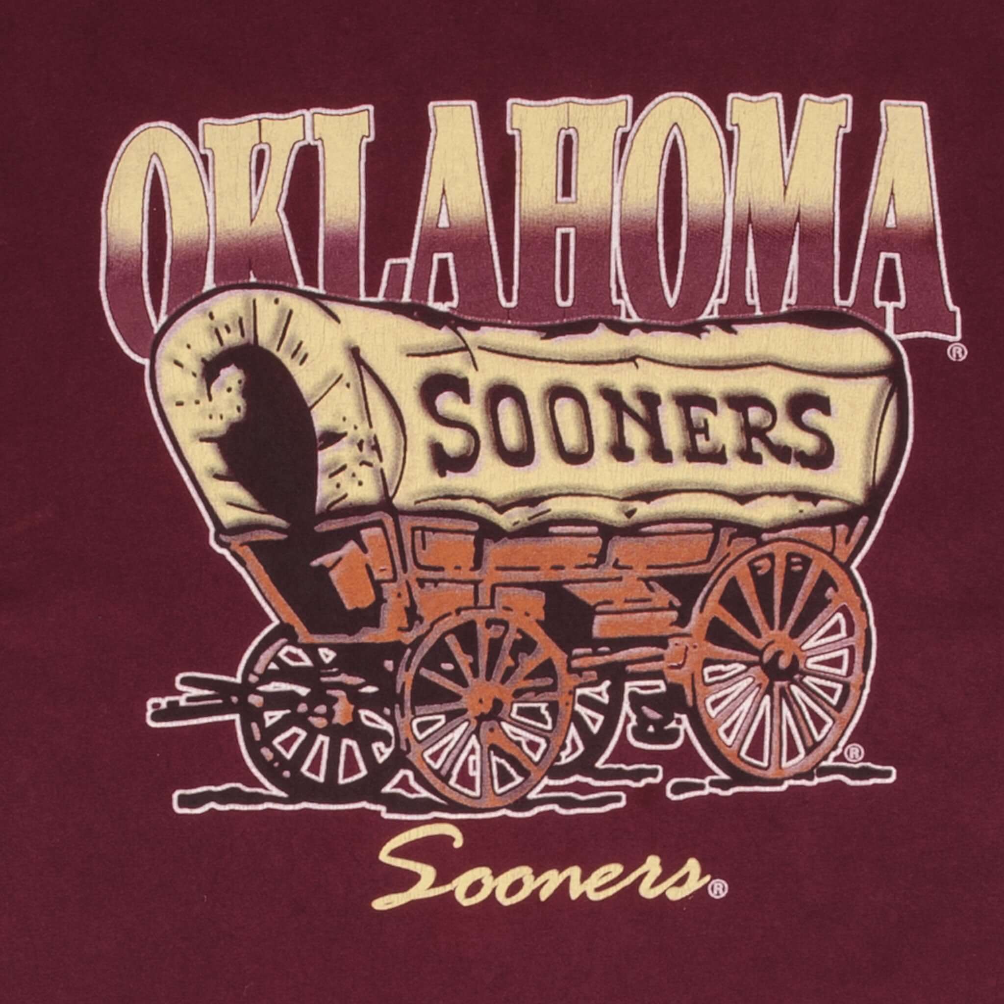 Vintage Ncaa Oklahoma University Sooners 1990S Tee Shirt Size 2XL