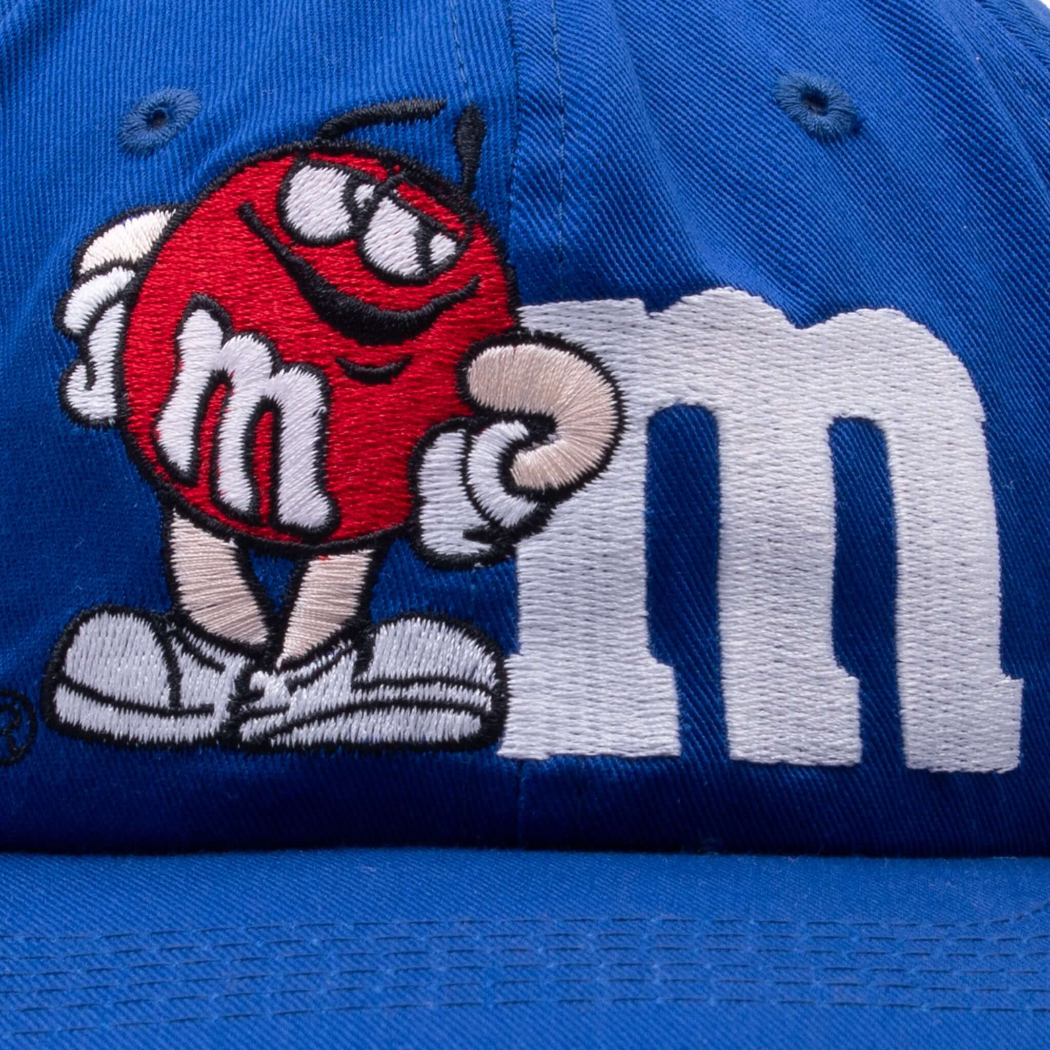 Vintage M&M's 1999 Blue Snap Back Cap Deadstock