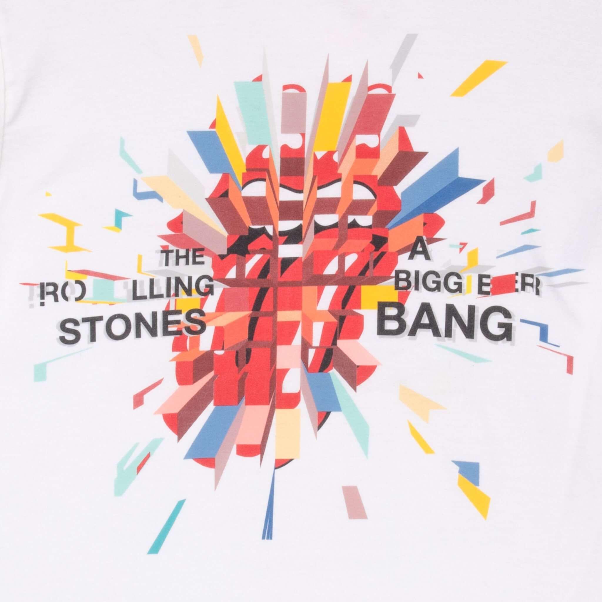 Vintage The Rolling Stones A Bigger Bang World Tour 2006 Tee Shirt Size Medium