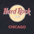 VINTAGE HARD ROCK CAFE CHICAGO BLACK SWEATSHIRT 1990S SIZE XL