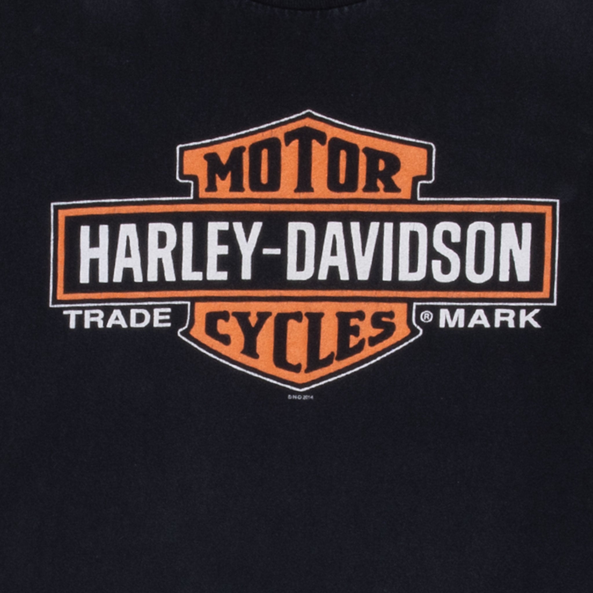 Vintage Harley Davidson Boise Idaho 2014 Tee Shirt Size 2XL