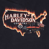 Vintage Harley Davidson Country Daytona Tee Shirt 2009 Size Large Made In Usa