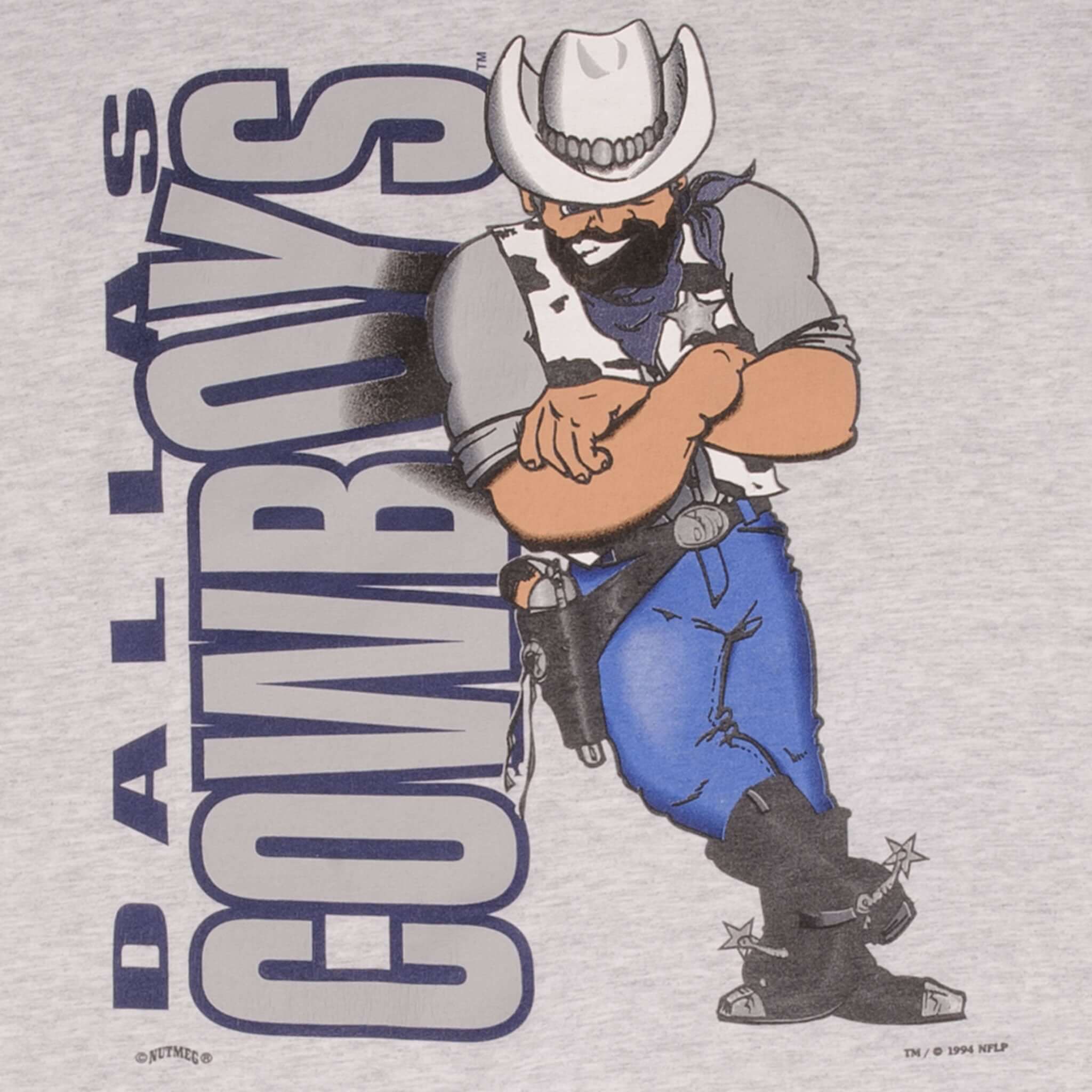 Vintage Nfl Dallas Cowboys Tee Shirt 1994 Size Large Made In Usa