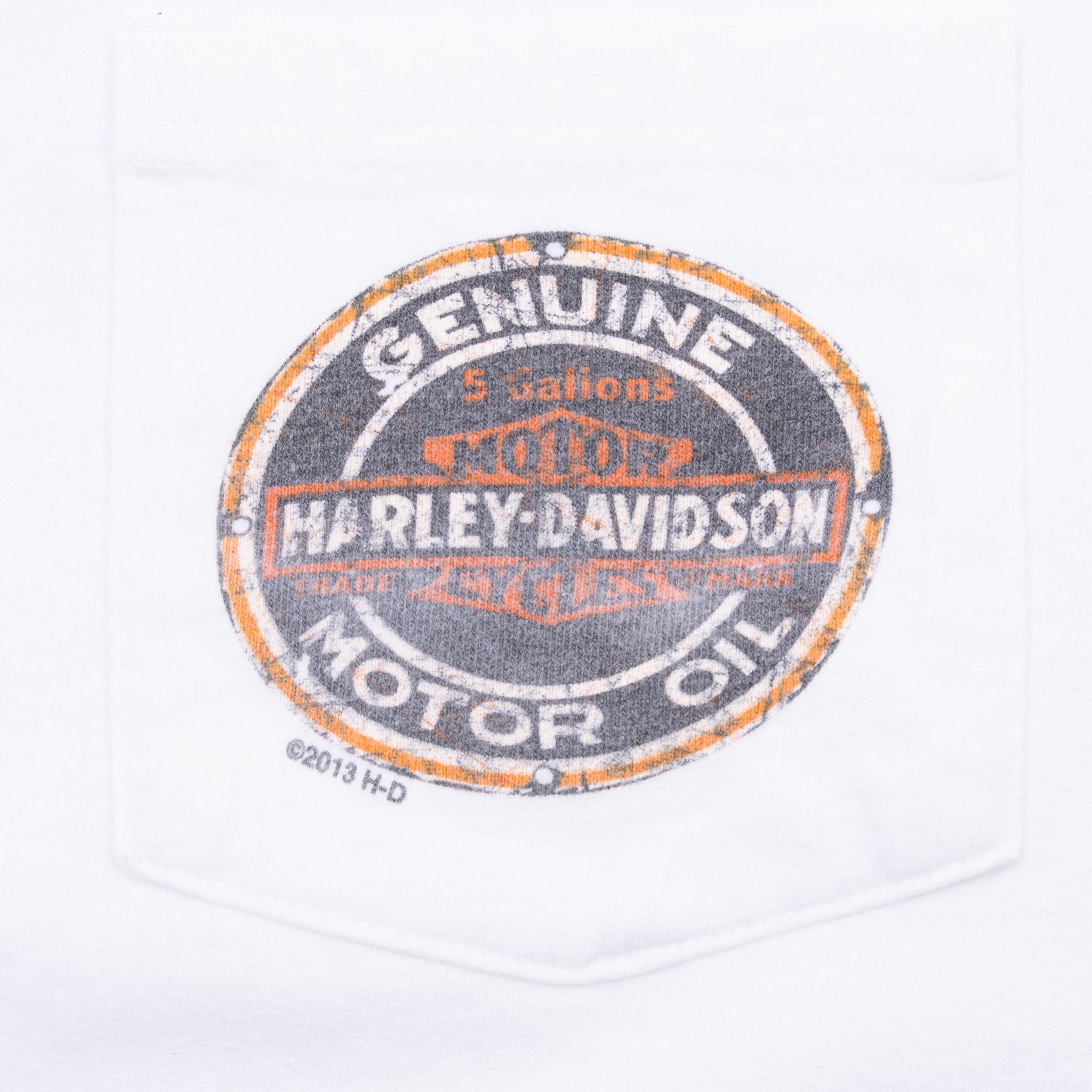 Vintage Harley Davidson Mesa Arizona Long Sleeves Tee Shirt 2013 Size 3XL