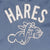 Vintage Hares #7 Jersey Tee Shirt 1980S Size Large Made In Usa