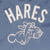 Vintage Hares #7 Jersey Tee Shirt 1980S Size Large Made In Usa