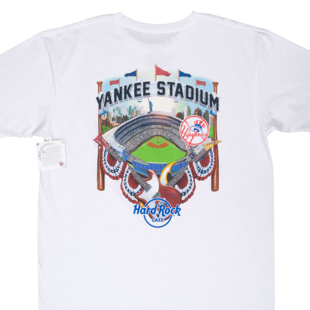 Vintage Hard Rock Cafe Yankees Stadium Tee Shirt 2000S Size XL Deadstock