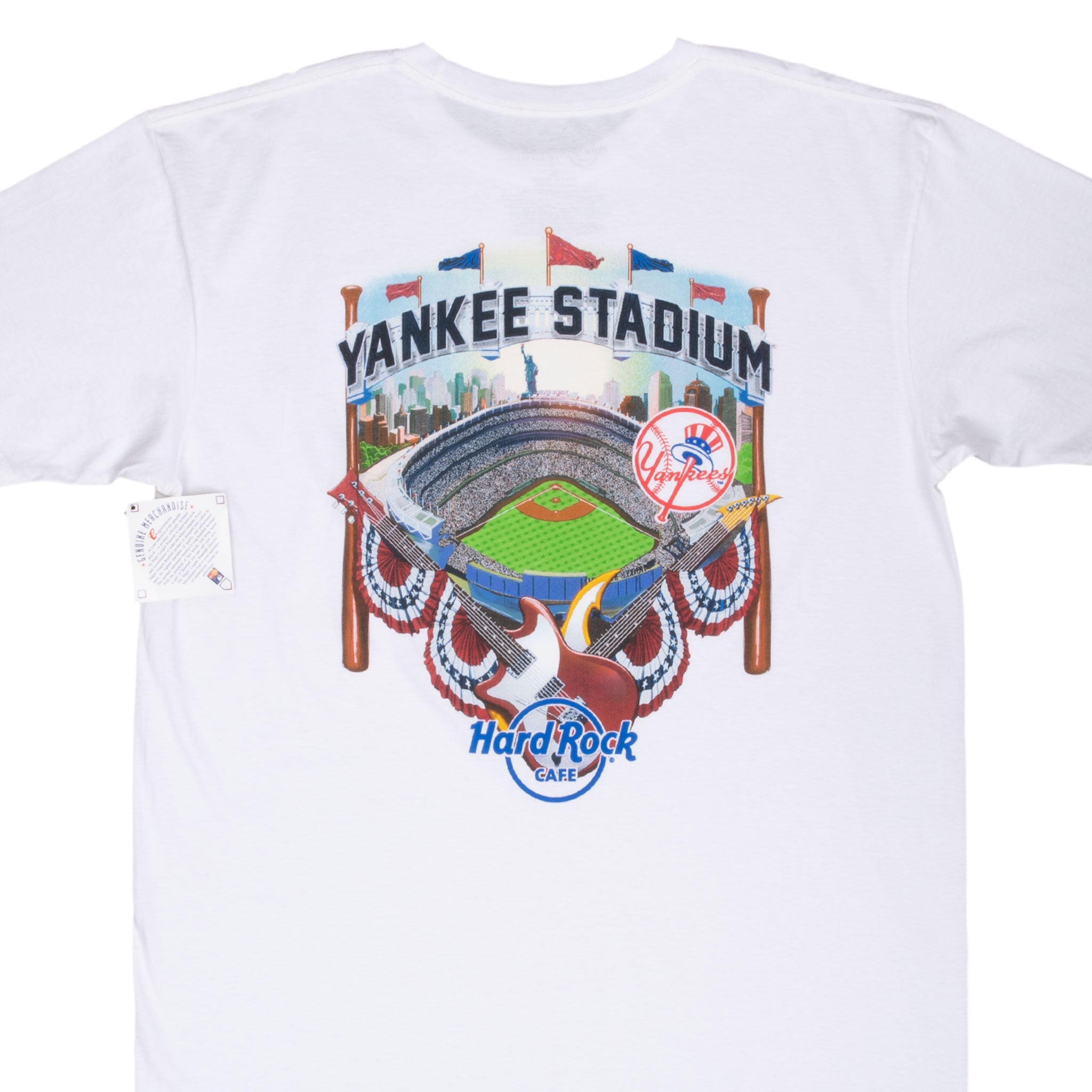 Vintage Hard Rock Cafe Yankees Stadium Tee Shirt 2000S Size XL Deadstock