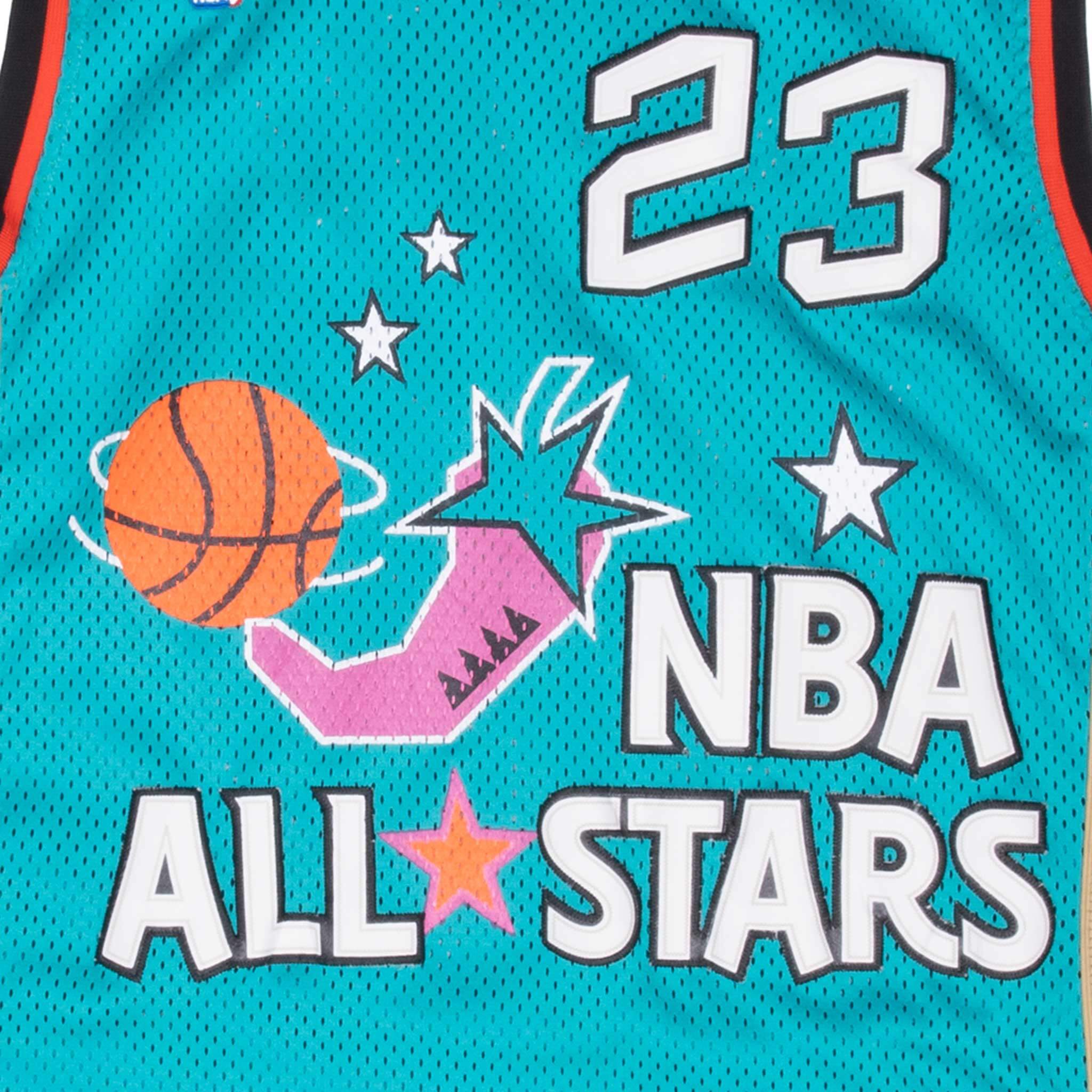 Vintage Nba All Stars Michael Jordan #23 Mitchell & Ness Jersey 1990S Size 48