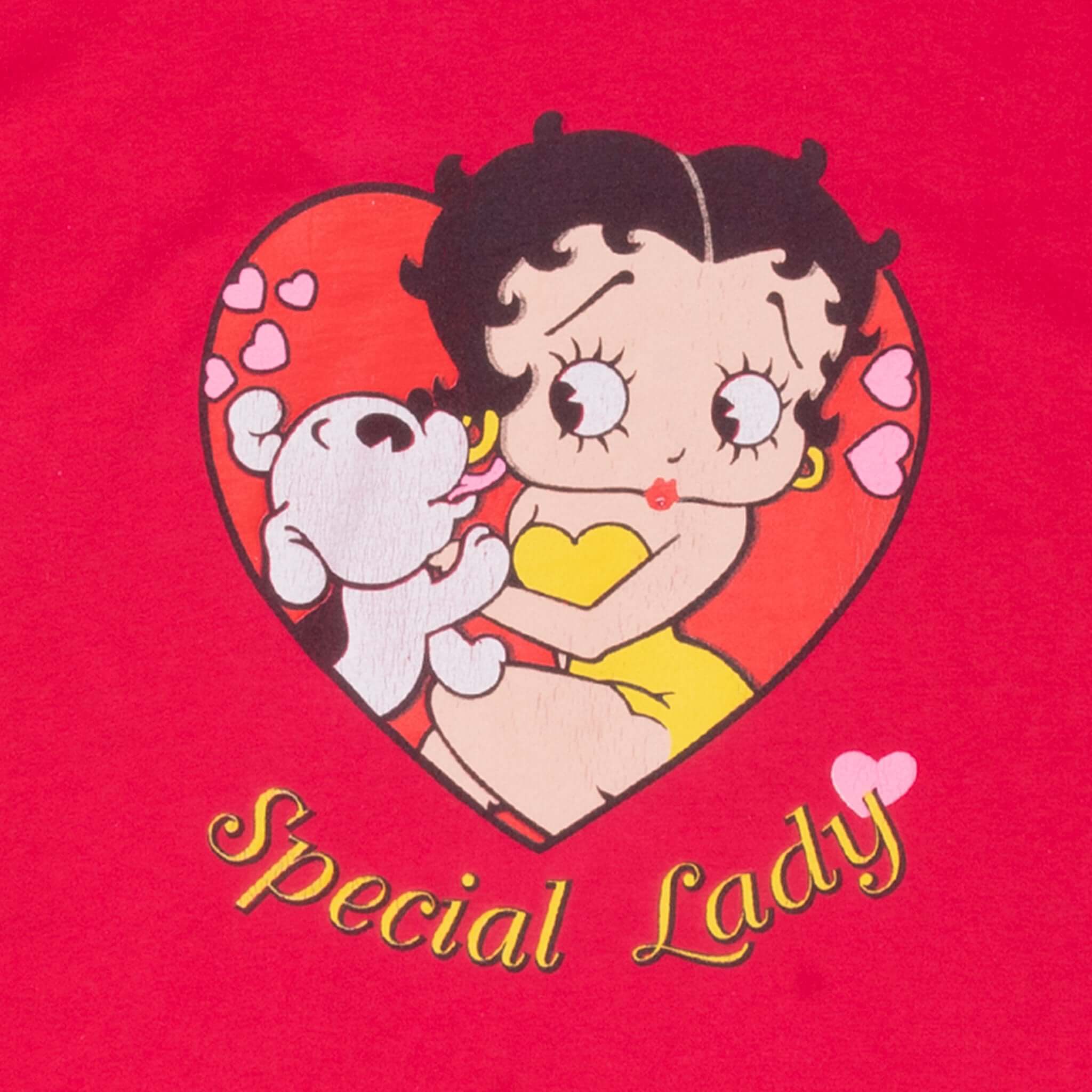 Vintage Betty Boop Special Lady Pink Tee Shirt 1990S Size Large