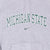 VINTAGE NIKE NCAA MICHIGAN STATE GREY HOODIE SWEATSHIRT 2000S LARGE