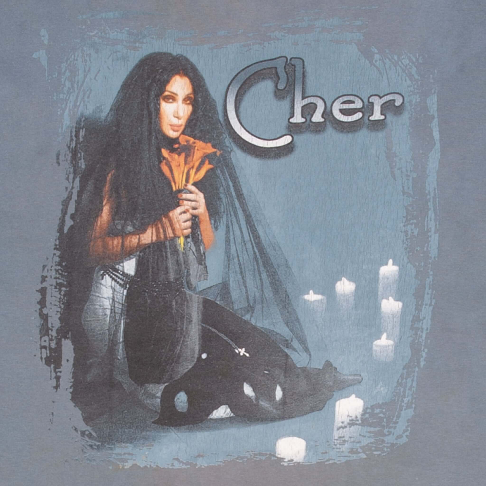VINTAGE CHER DO YOU BELIEVE 1990S CONCERT TEE SHIRT SIZE