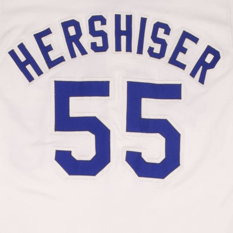 Vintage Mlb Los Angeles Dodgers Orel Hershiser #55 1987 Jersey Size 44