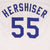 Vintage Mlb Los Angeles Dodgers Orel Hershiser #55 1987 Jersey Size 44
