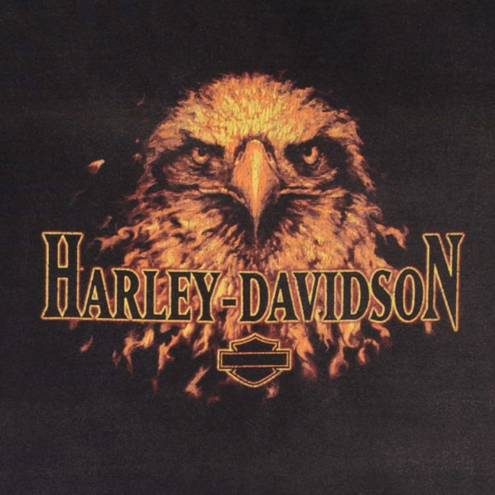 Vintage Harley Davidson Of Jackson Mississippi Eagle 1990S Tee Shirt Size XL