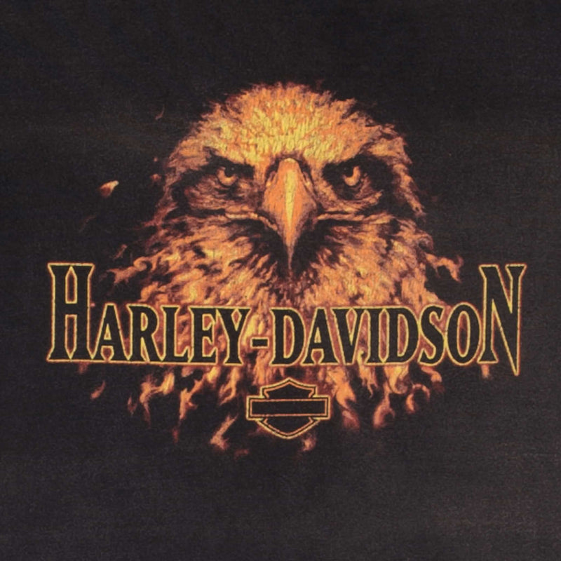 Vintage Harley Davidson Of Jackson Mississippi Eagle 1990S Tee Shirt Size XL