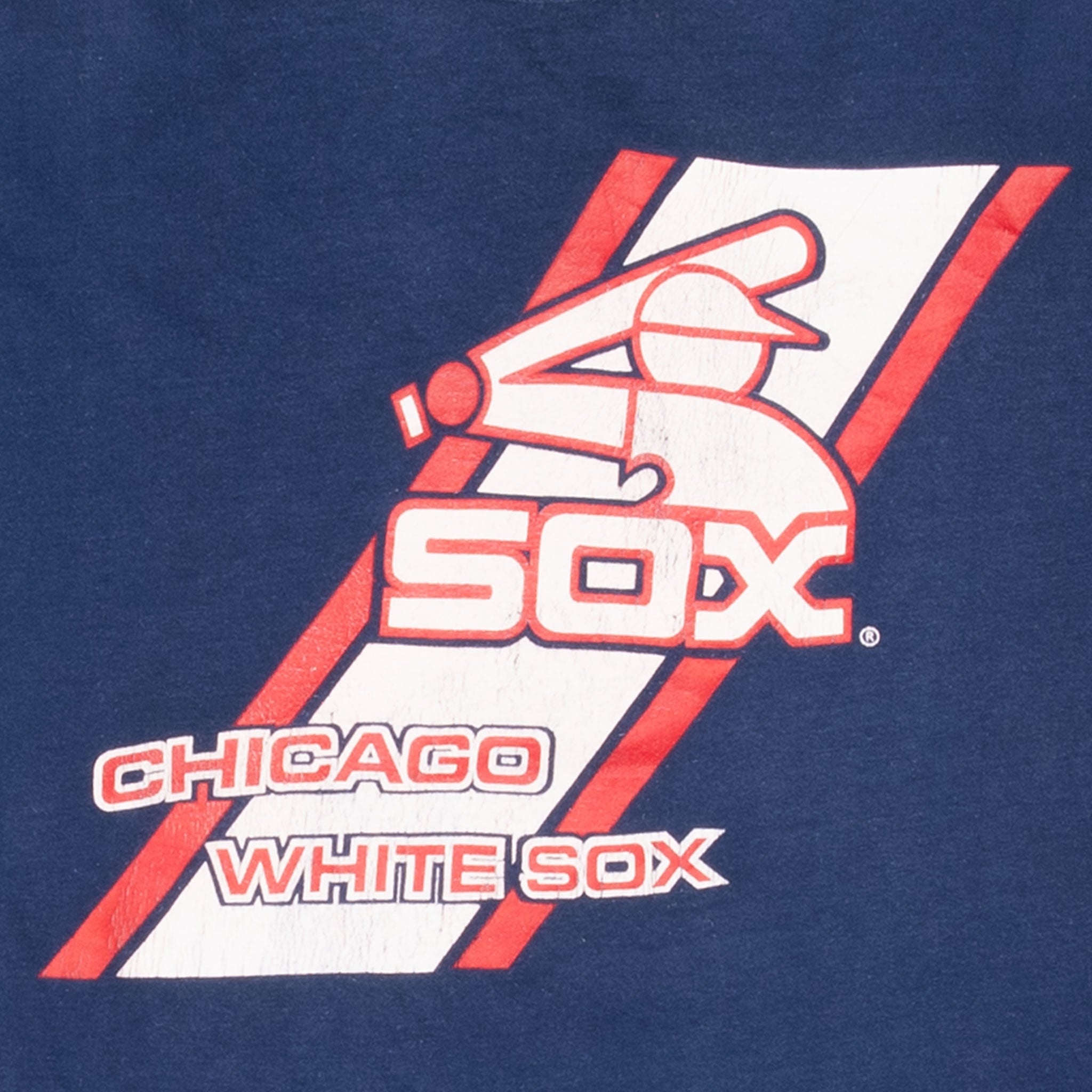 Vintage Mlb Chicago White Sox 1980S Starter Tee Shirt Large Made In Usa With Single Stitch Sleeves