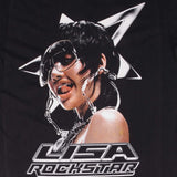 Bootleg Lisa Rockstar Tee Shirt Size Large With Single Stitch