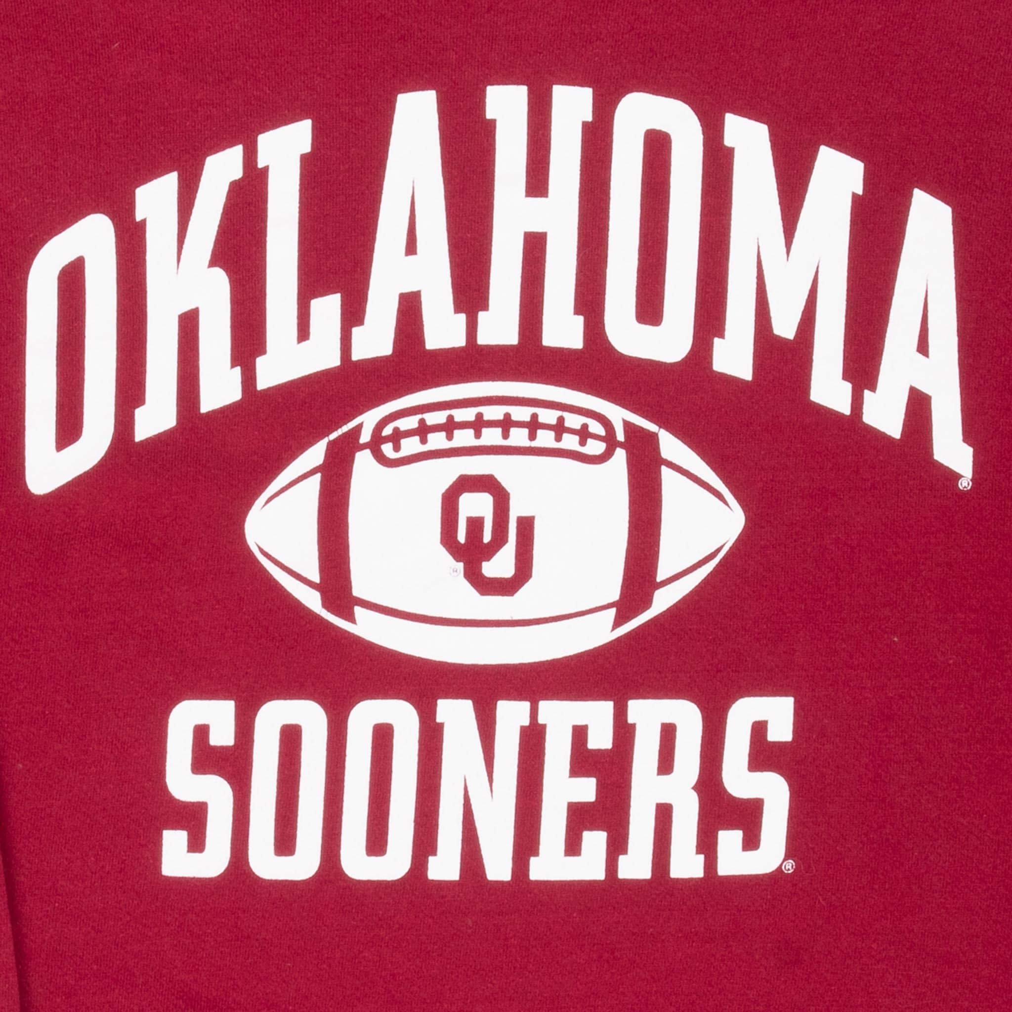VINTAGE NCAA OKLAHOMA SOONERS 1990S RED SWEATSHIRT MEDIUM