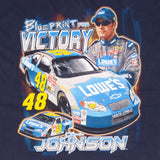 Vintage Nascar Jimmie Johnson Lowe's Tee Shirt 2003 Size XL