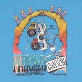 Vintage Racing 31St Annual Moab Jeep Safari Pitchett Canyon 1997 Tee Shirt Size Large With Single Stitch