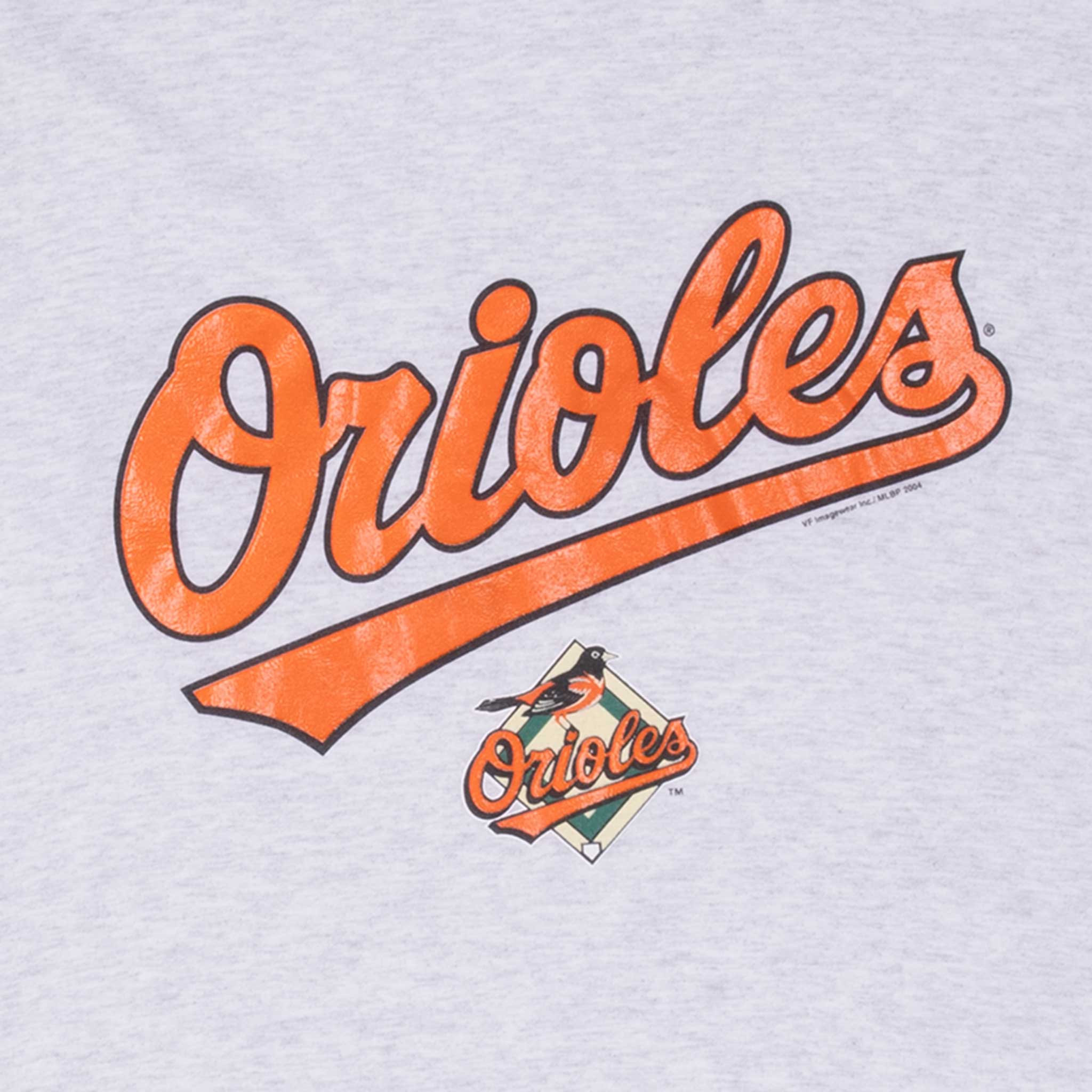 Vintage Mlb Baltimore Orioles 2004 Long Sleeve Tee Shirt Size Large