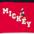 Vintage Disney Mickey Mouse 1990S Red Long Sleeve Tee Shirt Size XL